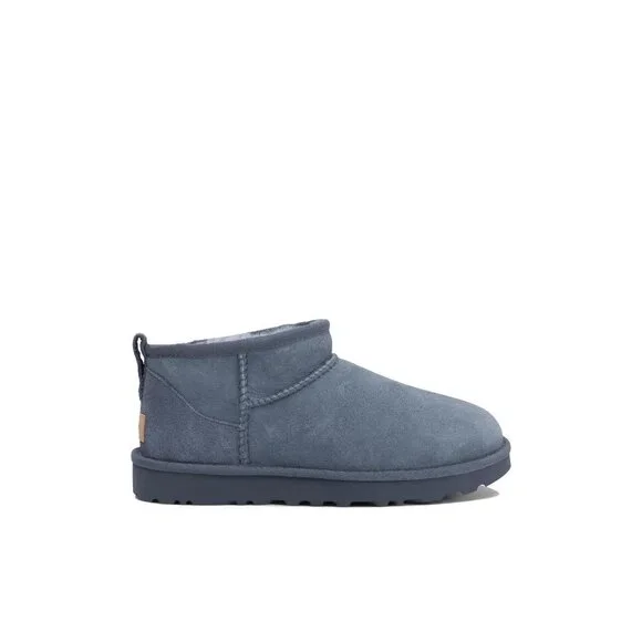 UGG size 8 color :gray and blue UGG | Shoes | Ugg Classic Mini Ii Boots Navy Blue Womens  main image 2